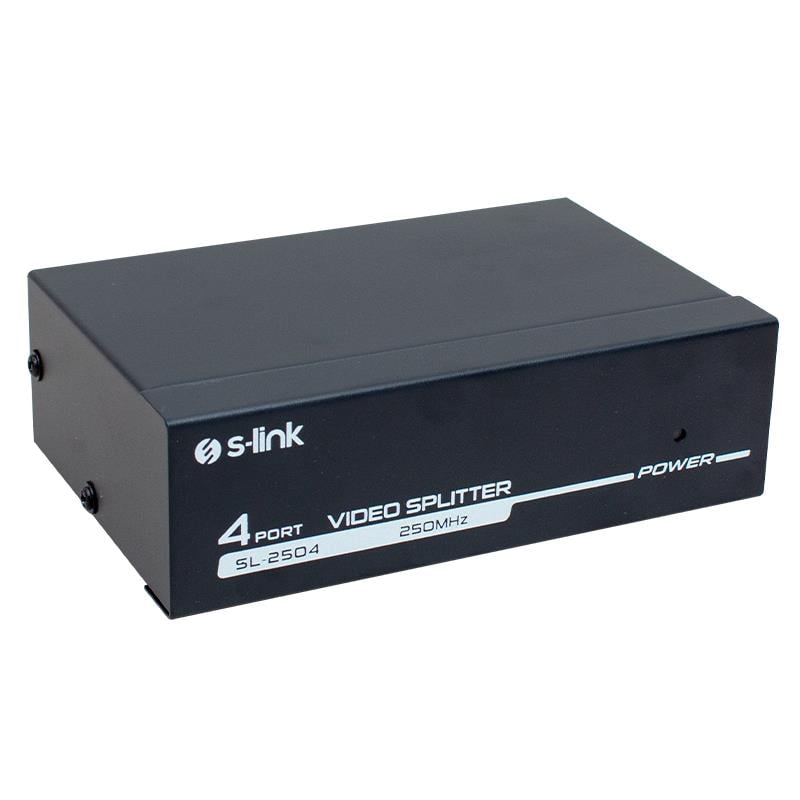 S-Link%20SL-2504%204%20PORT%20250%20Mhz%20Monitör%20Çoklayıcı%20Vga%20Splitter%20Dağıtıcı