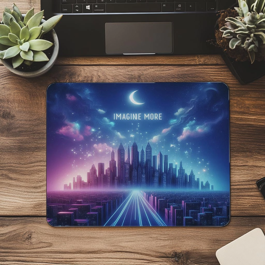 Hayal%20Gücü%20Temalı%20Neon%20Gökyüzü%20Mouse%20Pad%20-%2019x23%20cm%202%20mm%20Dikdörtgen%20İthal%20Baskılı%20Mouse%20Pad