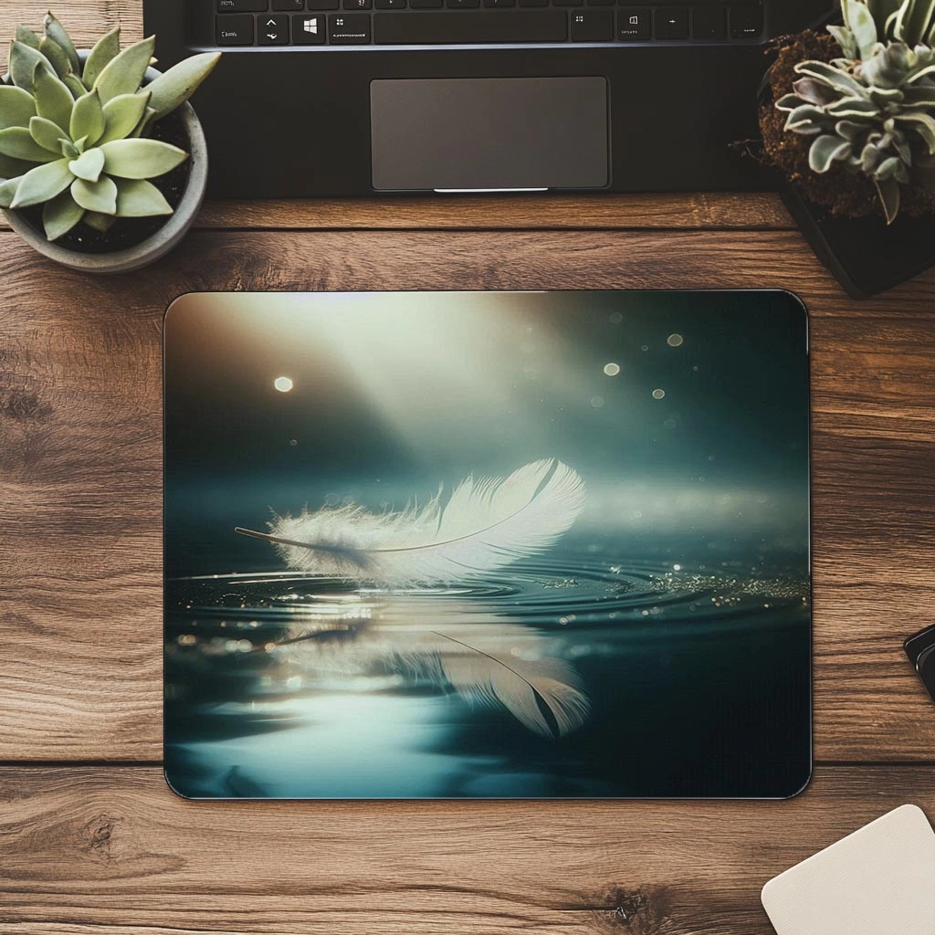 Yavaş%20Hareketli%20Su%20Tüy%20Temalı%20Mousepad%20-%2019x23%20cm%202%20mm%20Dikdörtgen%20İthal%20Baskılı%20Mouse%20Pad