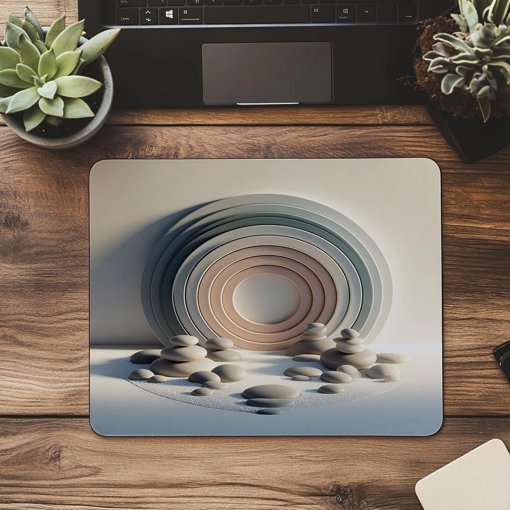 Yuvarlak%20Desenli%20Taş%20Bahçesi%20Mouse%20Pad%20-%2019x23%20cm%202%20mm%20Dikdörtgen%20İthal%20Baskılı%20Mouse%20Pad