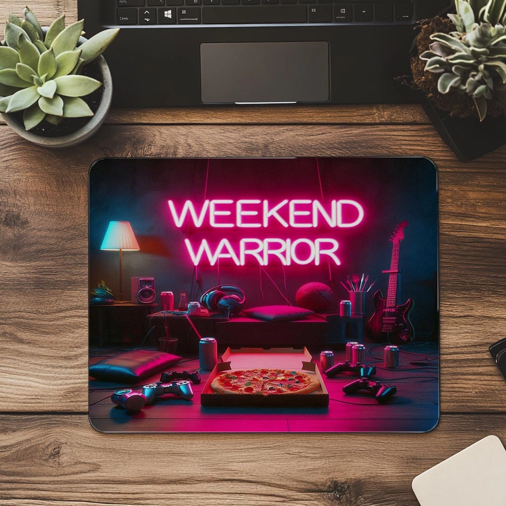 Piksel%20Stil%20Enerjik%20Mousepad%20–%20Weekend%20-%2019x23%20cm%202%20mm%20Dikdörtgen%20İthal%20Baskılı%20Mouse%20Pad