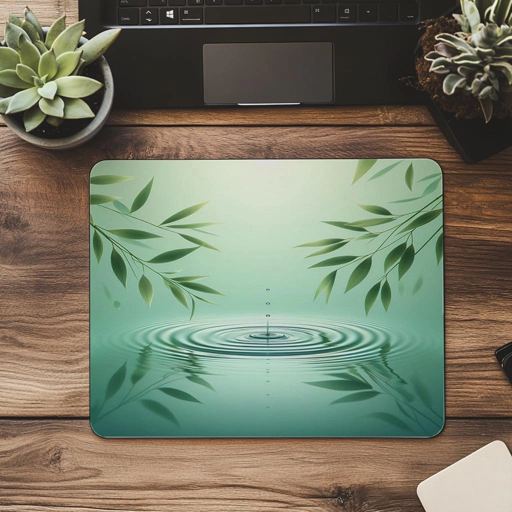 Yeşil%20Tonlarda%20Zen%20Doğa%20Mouse%20Pad%20-%2019x23%20cm%202%20mm%20Dikdörtgen%20İthal%20Baskılı%20Mouse%20Pad