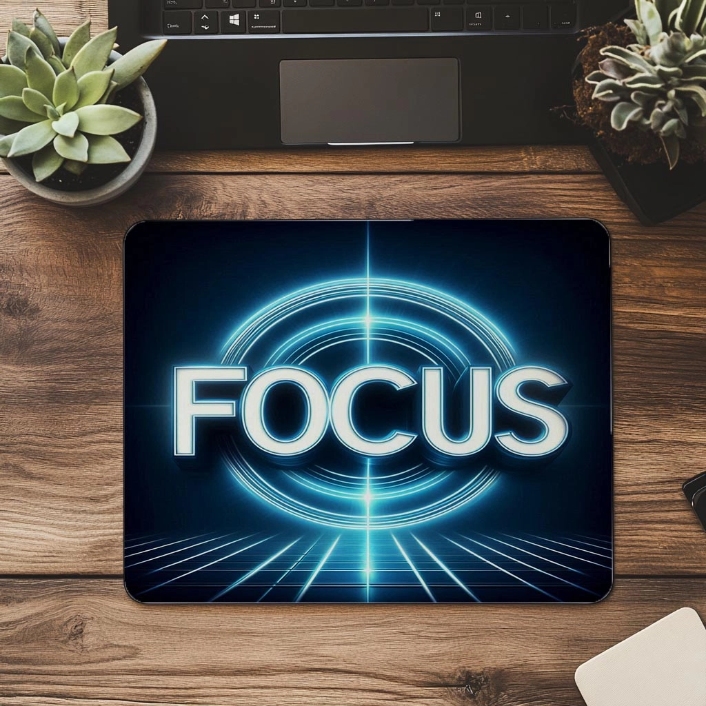 Fütüristik%20Görünümlü%20Focus%20Mouse%20Pad%20-%2019x23%20cm%202%20mm%20Dikdörtgen%20İthal%20Baskılı%20Mouse%20Pad