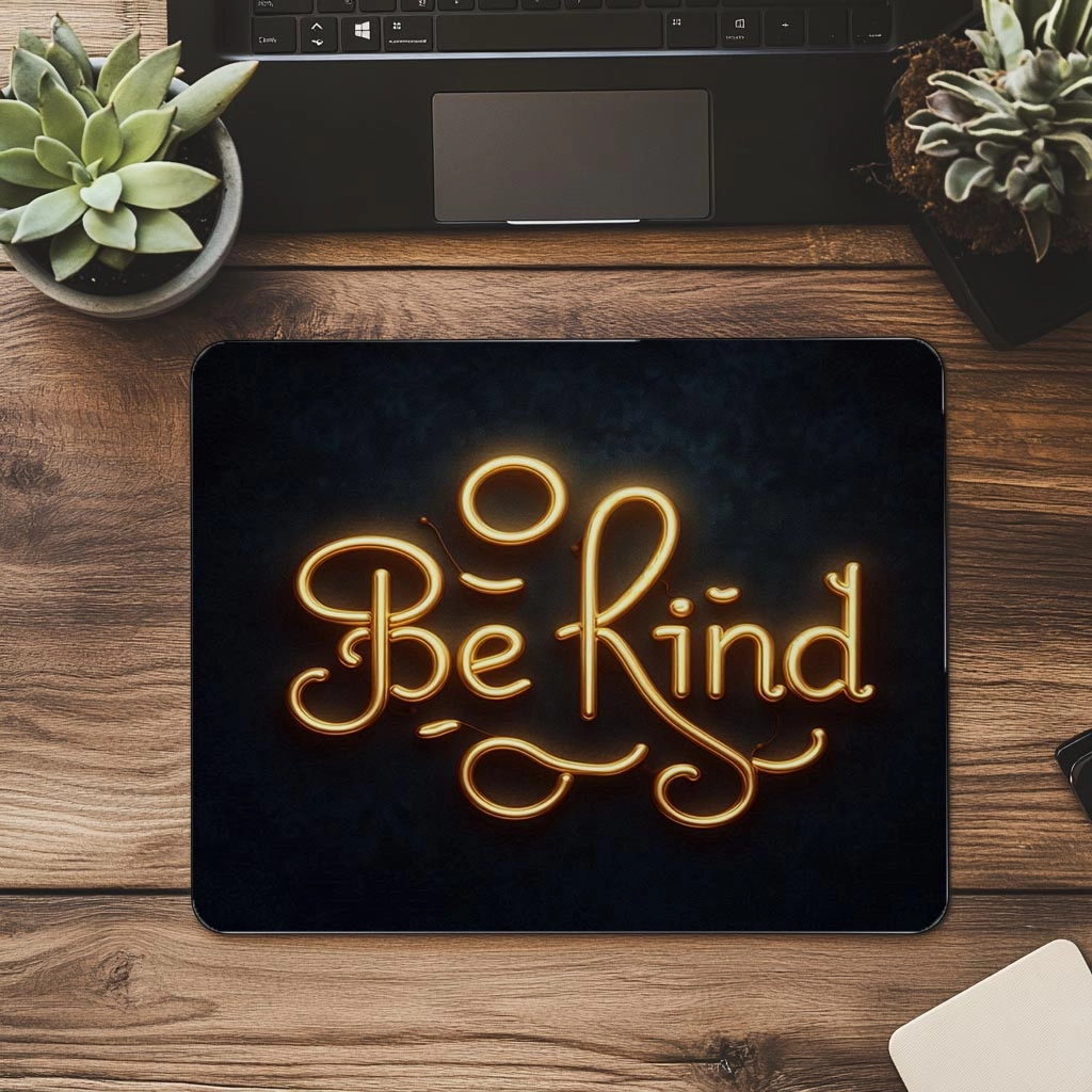 Nezaket%20Temalı%20Klasik%20Neon%20Mousepad%20-%2019x23%20cm%202%20mm%20Dikdörtgen%20İthal%20Baskılı%20Mouse%20Pad