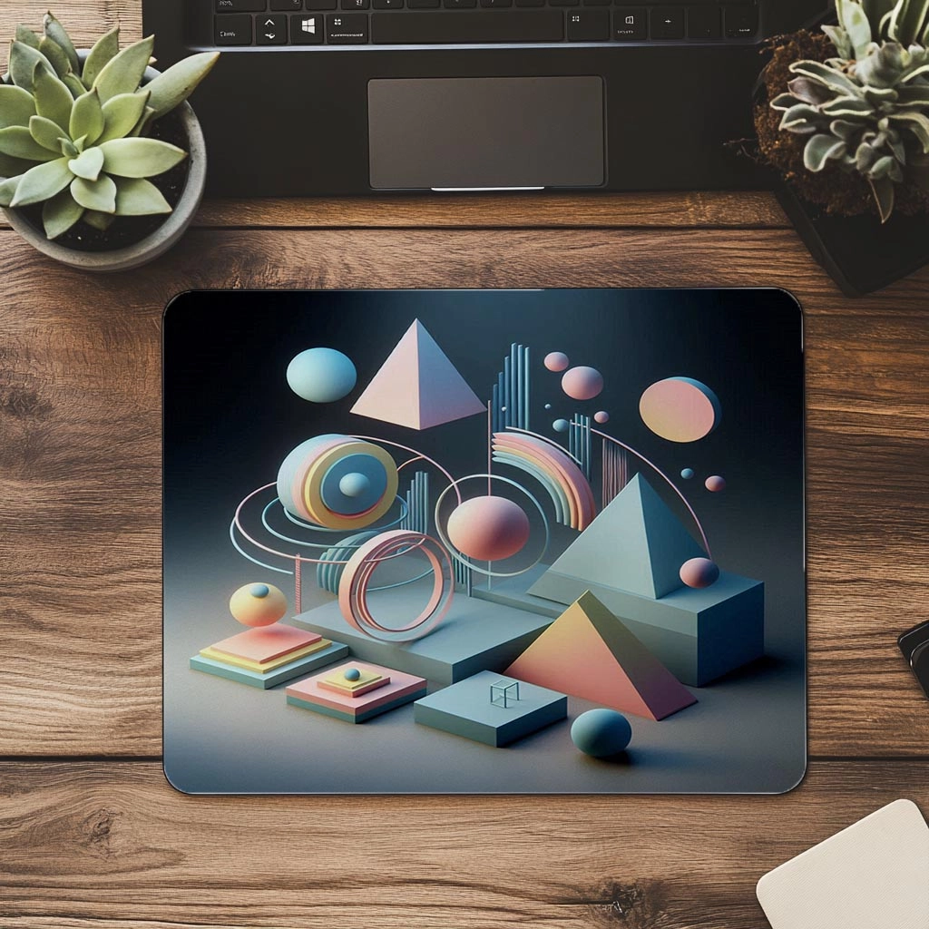 Pastel%20Geometrik%20Şekillerle%20Denge%20Mouse%20Pad%20-%2019x23%20cm%202%20mm%20Dikdörtgen%20İthal%20Baskılı%20Mouse%20Pad