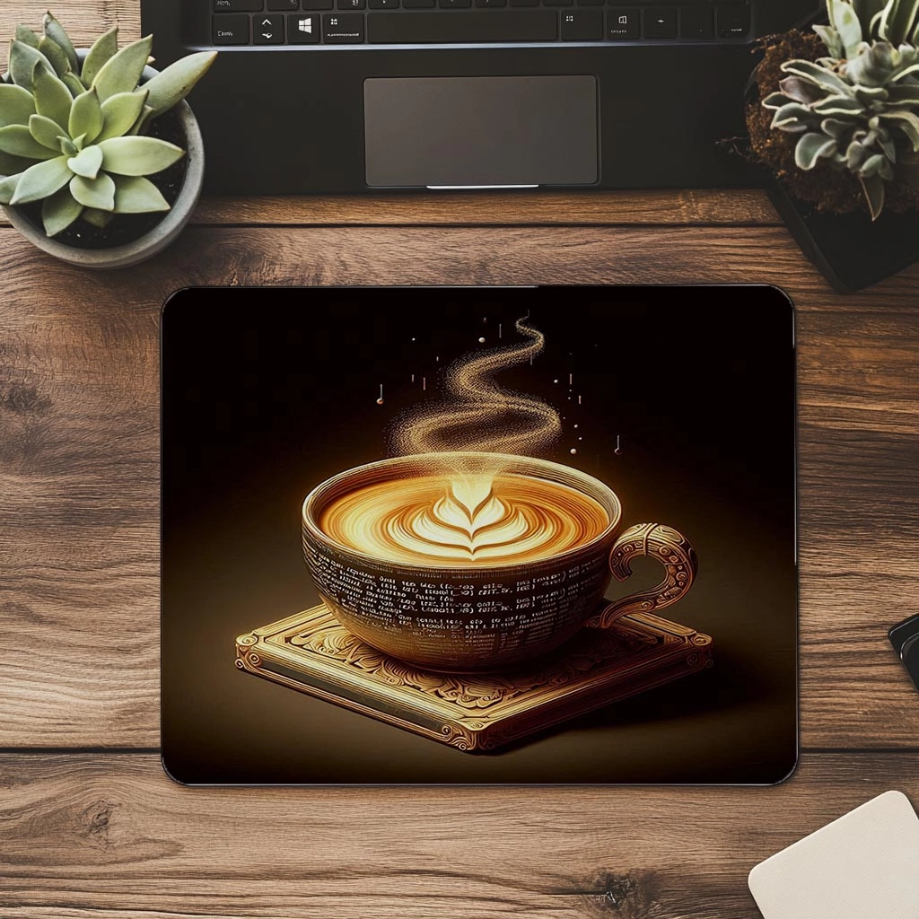 Buhardan%20Kod%20Olan%20Fincan%20Mouse%20Pad%20Tasarımı%20-%2019x23%20cm%202%20mm%20Dikdörtgen%20İthal%20Baskılı%20Mouse%20Pad