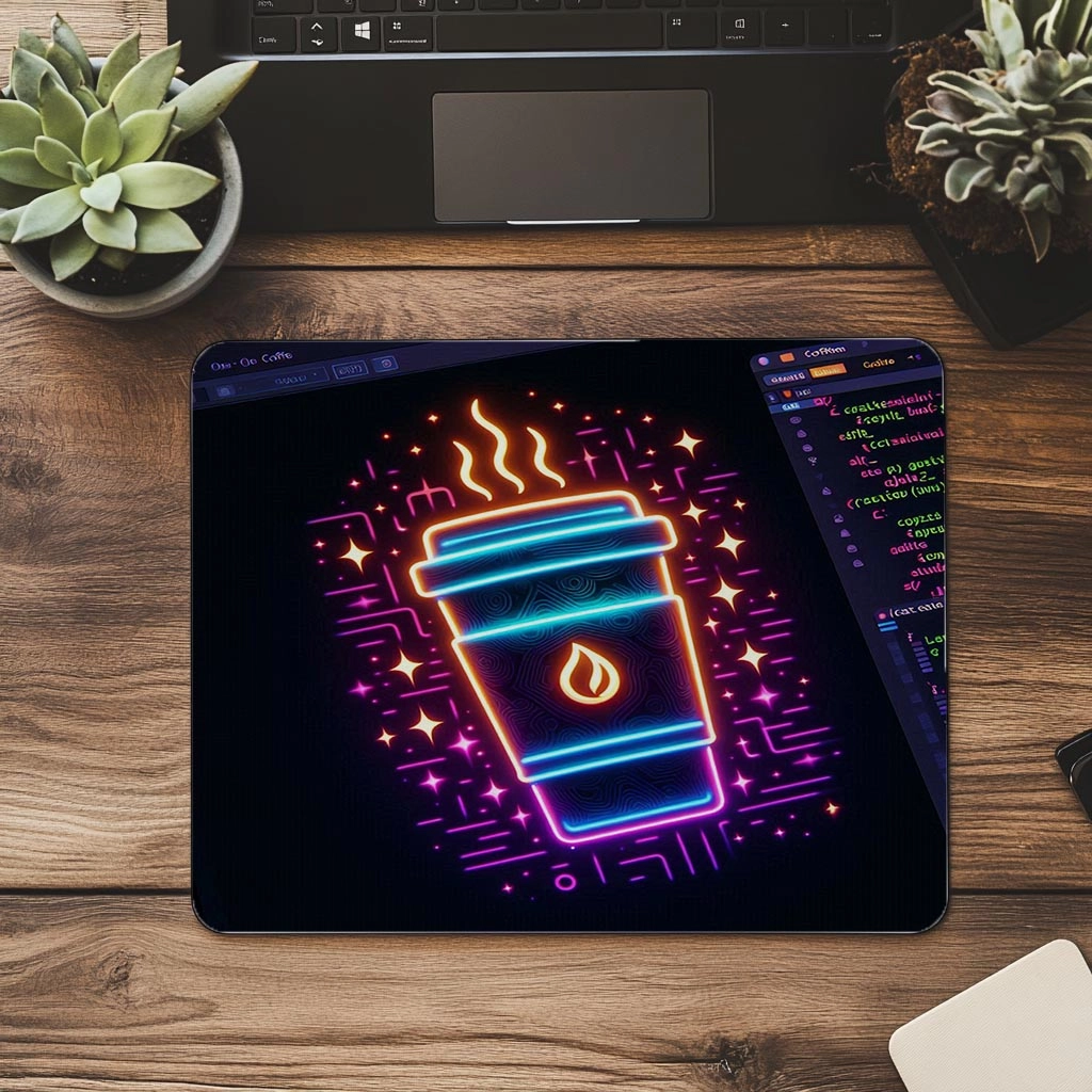 Minimal%20Işıklı%20Kodlama%20Ortamı%20Mousepad%20-%2019x23%20cm%202%20mm%20Dikdörtgen%20İthal%20Baskılı%20Mouse%20Pad