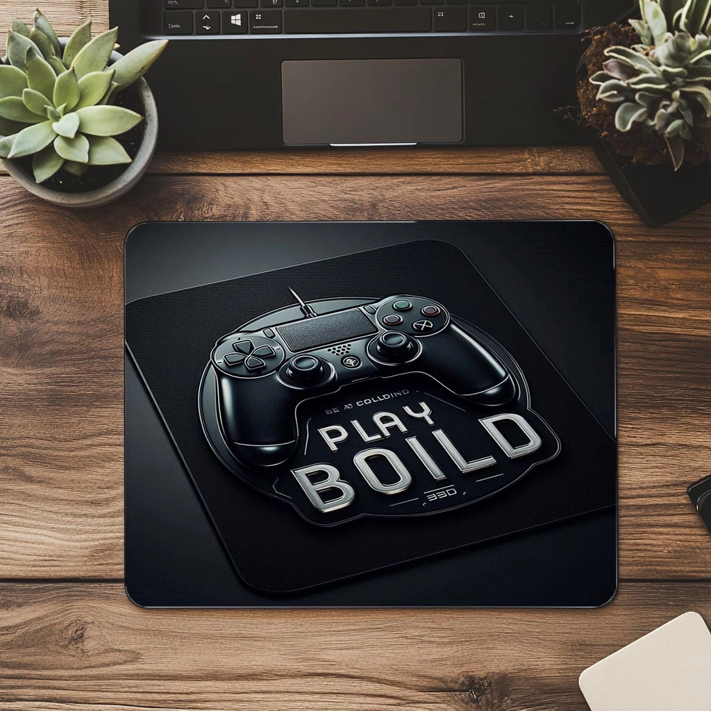Play%20Bold%20Yazılı%20Modern%20Gamer%20Mousepad%20-%2019x23%20cm%202%20mm%20Dikdörtgen%20İthal%20Baskılı%20Mouse%20Pad
