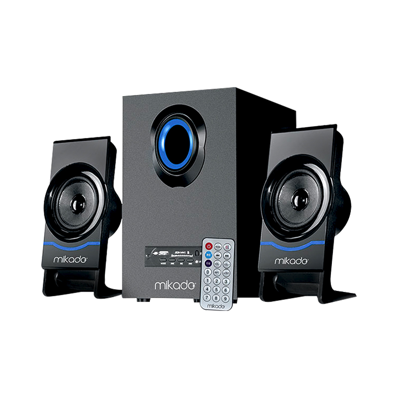 MIKADO%20MD-1700BT%202+1%20SİYAH%20USB/SD/FM/BT%20DESTEKLİ%20HOPARLÖR%20-%20SPEAKER