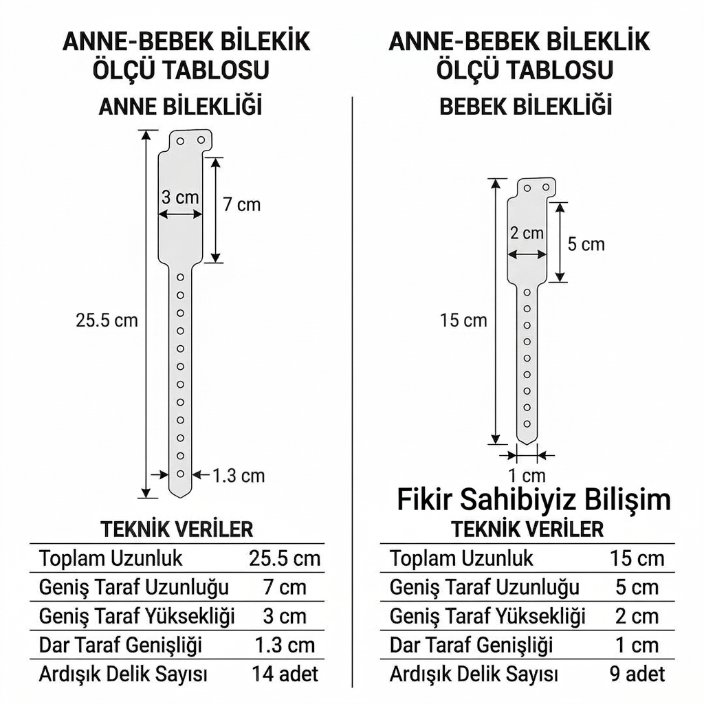 100%20Adet%20Anne%20Bebek%20Kol%20Bandı%20Takip%20Bilekliği%20Beyaz%20-%20Doğumhane%20Kilitli%20-%20Sağlık%20Bakanlığı%20Uyumlu%20Seri%20Nolu
