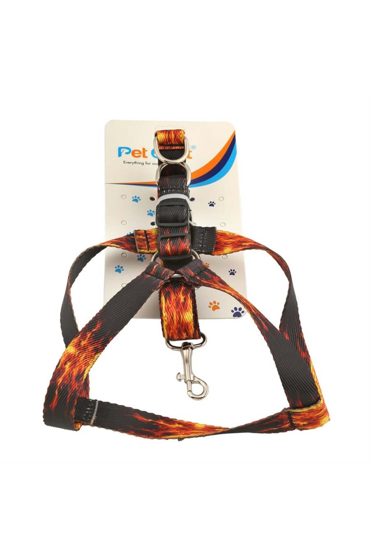 Petcraft%20Çok%20Renkli%20Ayarlanabilir%20Köpek%20Göğüs%20Tasması%20ve%20Gezdirme%20Kayışı