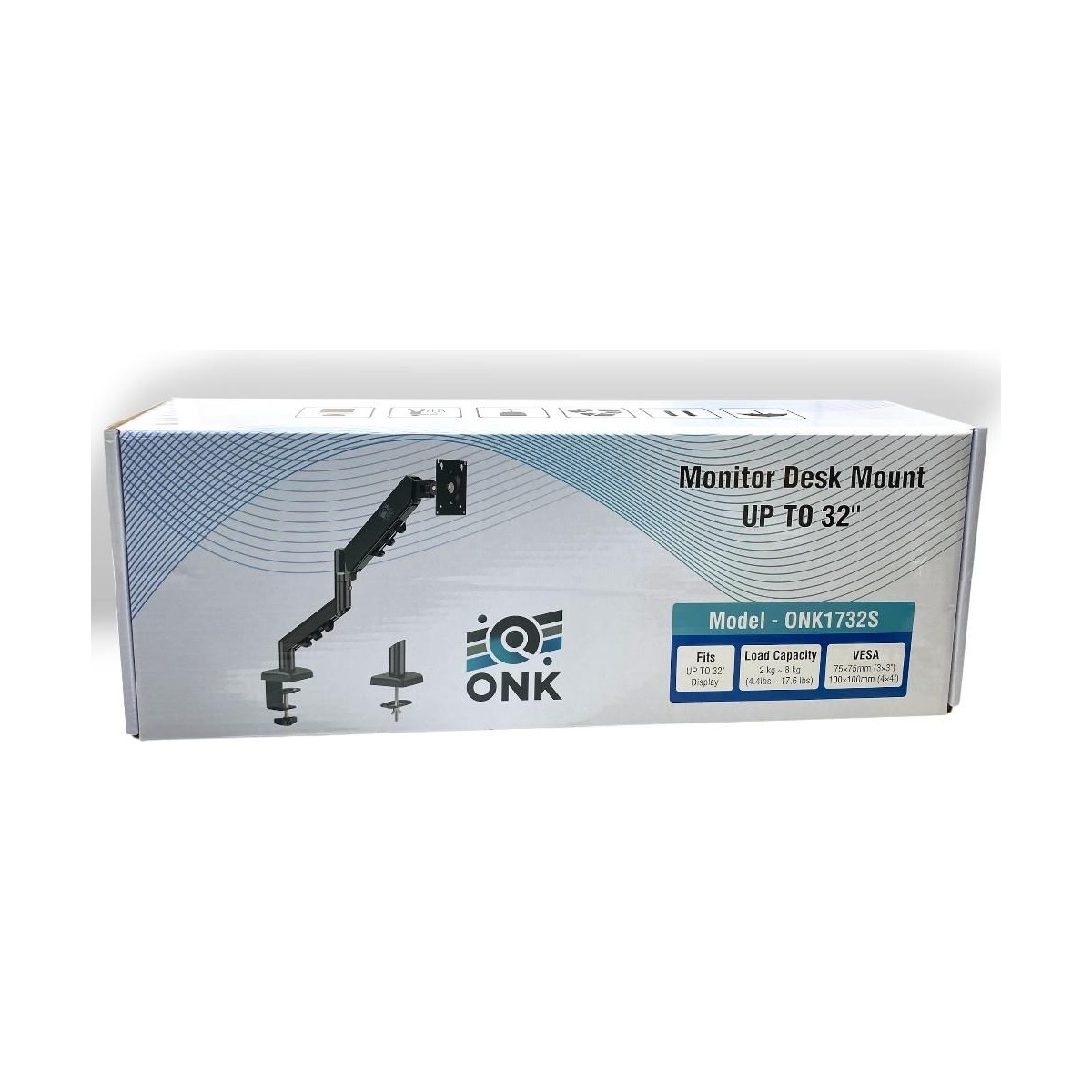 Polotech%20EF80%20Onk%20Vesa%2017-27’’%20Amortisörlü%20Hareketli%20Masa%20Üstü%20Tekli%20Monitör%20Standı