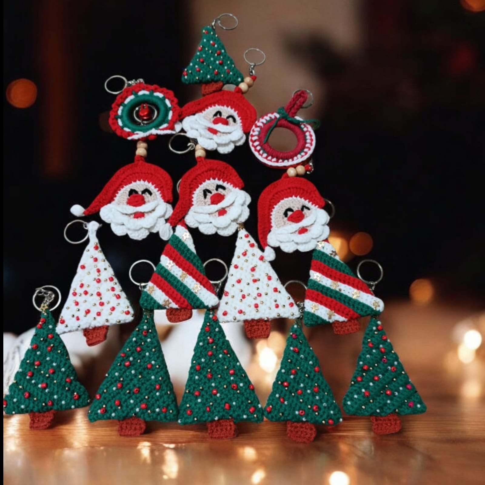 Luluyen%20Sevimli%20Yılbaşı%20Temalı%20Amigurumi%20El%20Örgüsü%20Anahtarlık%20Ve%20Çanta%20Aksesuarı,YIlbaşı%20Hediyesi