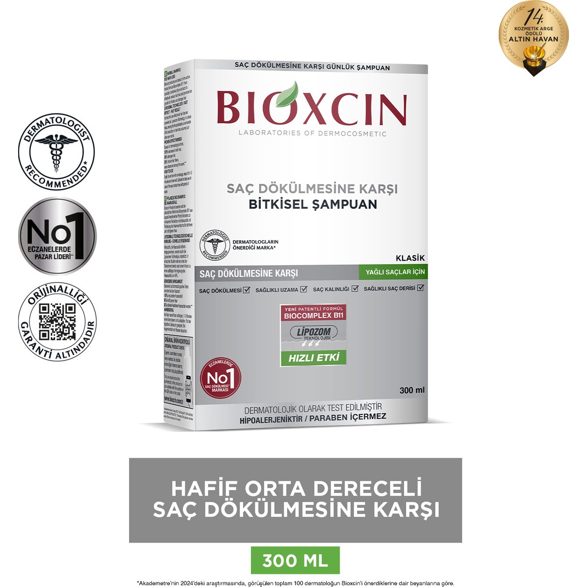 Bioxcin%20Genesis%20Yağlı%20Saçlar%20İçin%20Saç%20Şampuan%20300%20ml