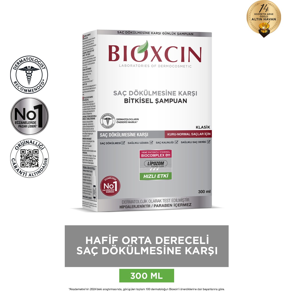 Bioxcin%20Genesis%20KuruNormal%20Saçlar%20İçin%20Şampuan%20300%20ml