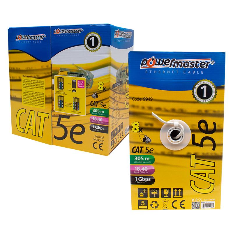 Powermaster%20Cat5%20305%20Metre%20Ethernet%20Network%20Kablosu