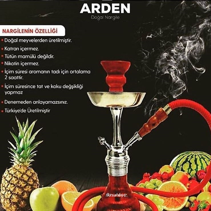 Arden Doğal Bitkisel Nargile Melası Lady Killer Silindir Kutu