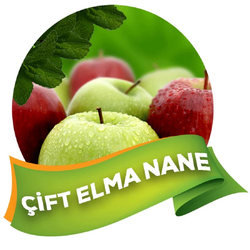 Arden Doğal Bitkisel Nargile Melası Çift Elma Nane Silindir Kutu