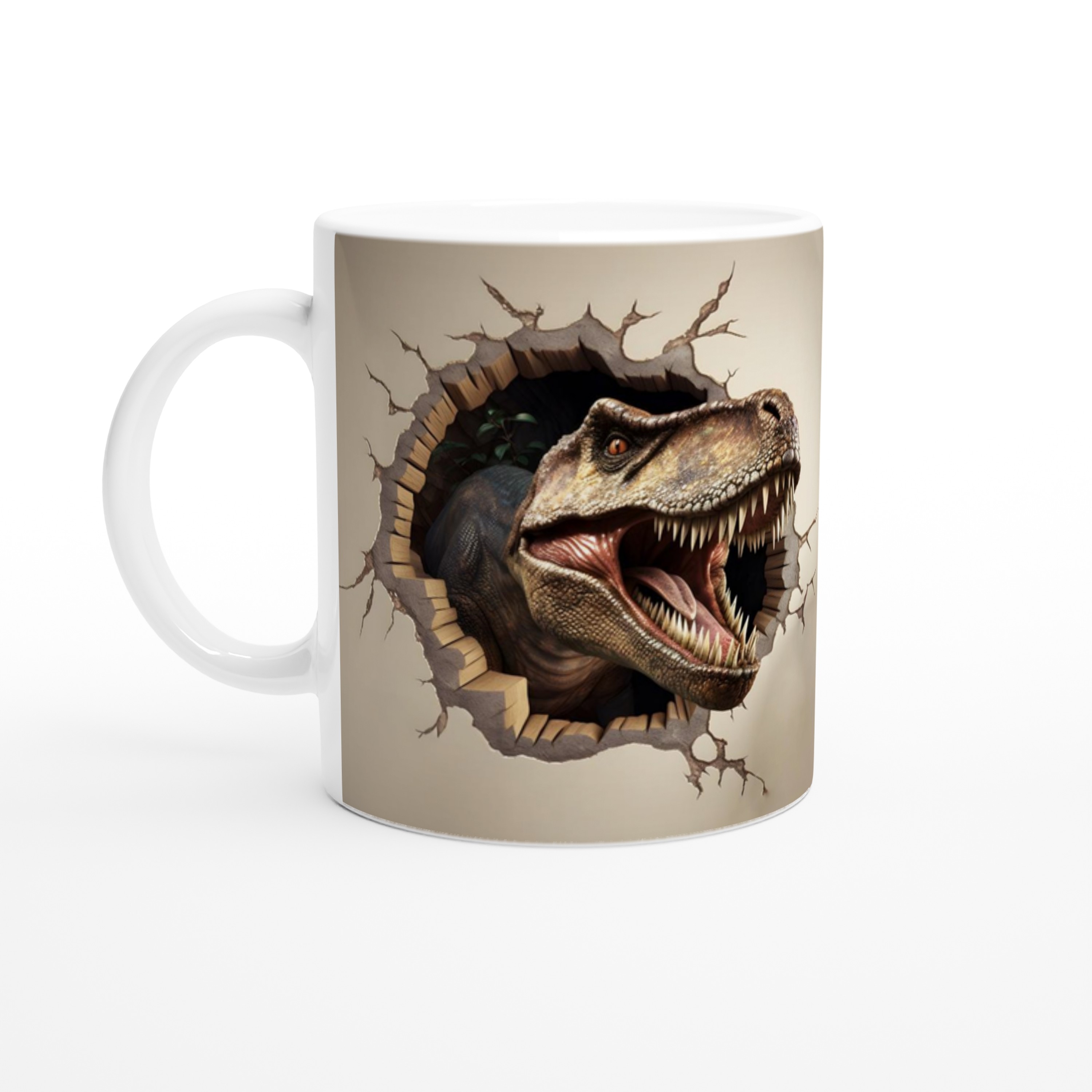 Duvar%20Kıran%20T-Rex%20Dinozor%20Kupa%20Bardak