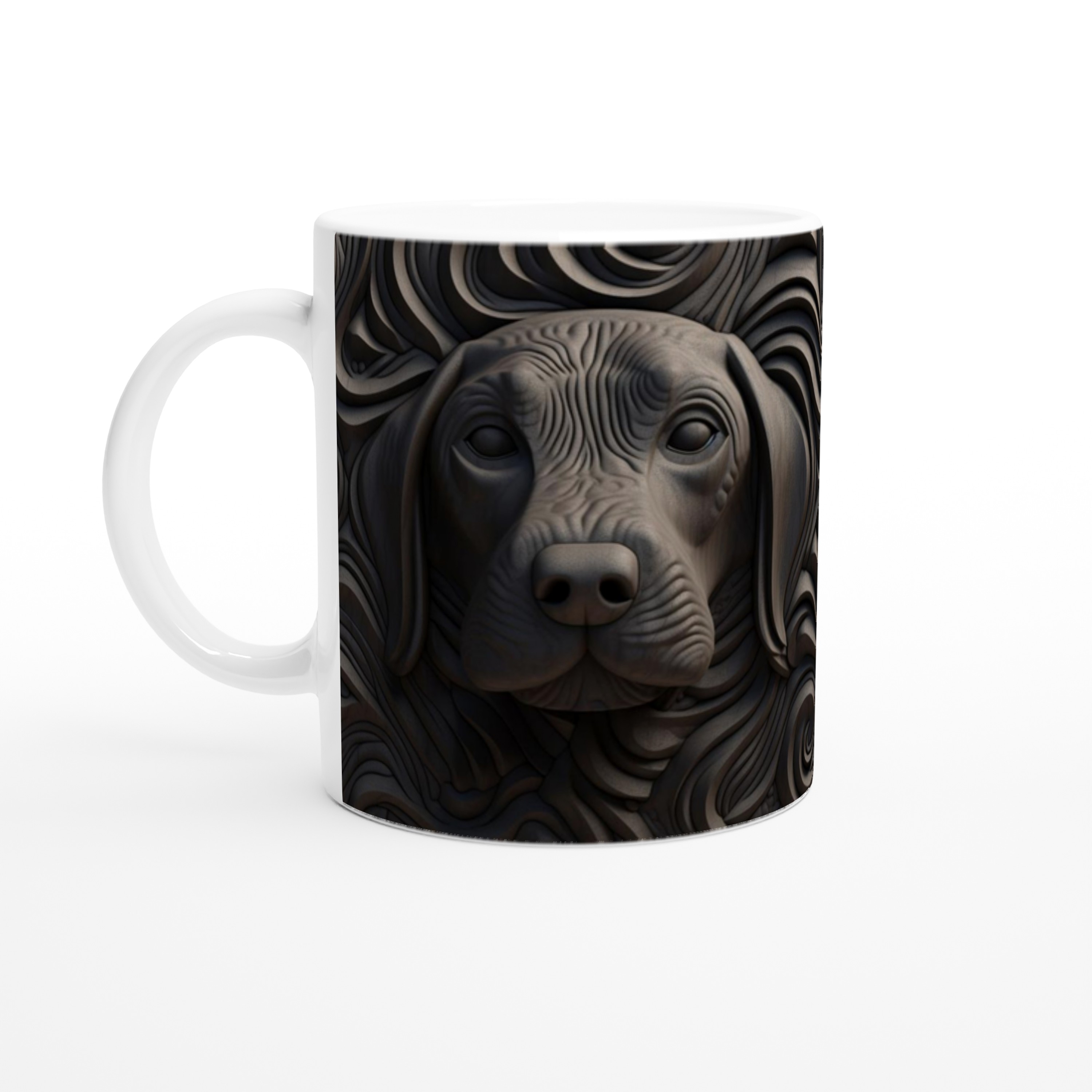 Oyma%20Stil%20Siyah%20Köpek%20Kupa%20Bardak