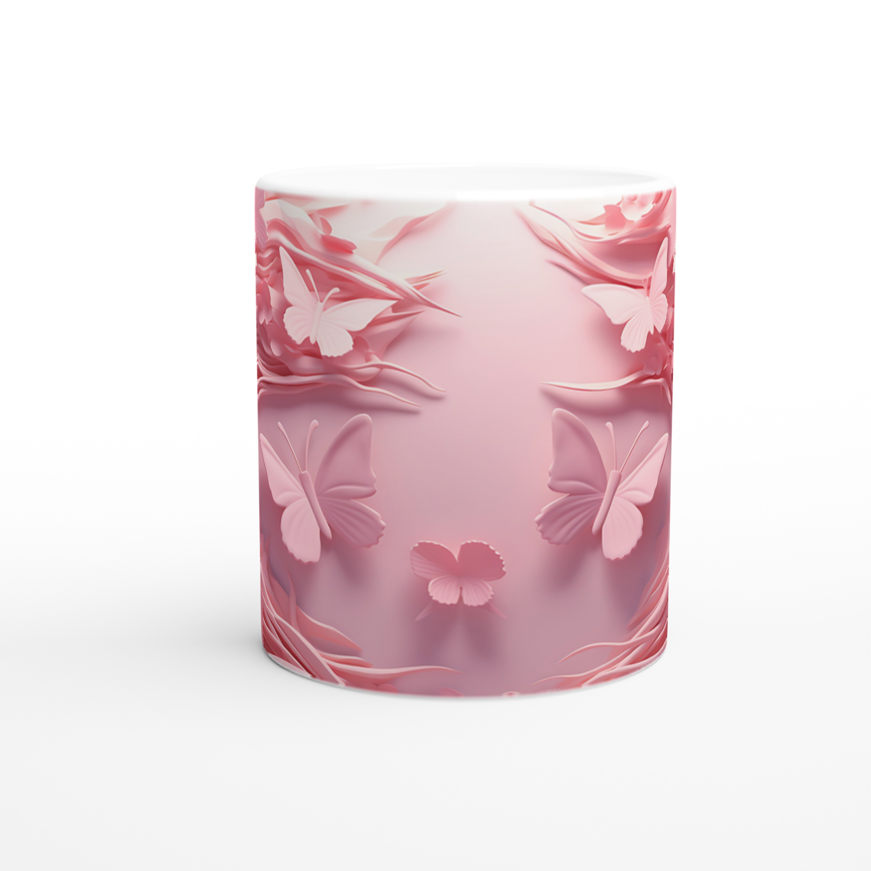 Pembe%20Rüyalar%20Kelebek%20Temalı%20Baskılı%20Kupa%20Bardak