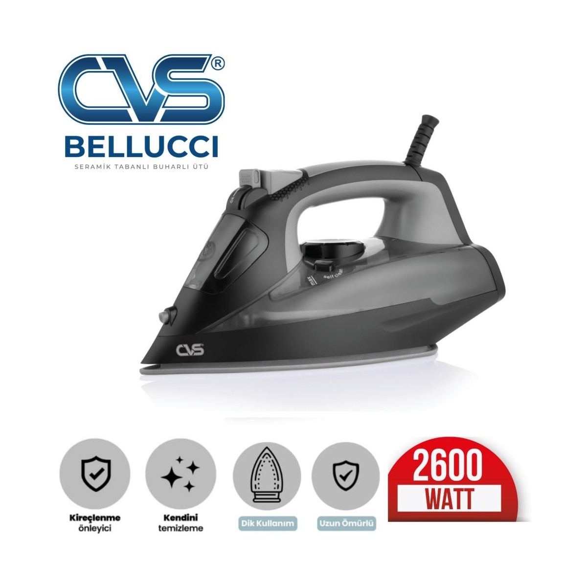 Cvs%20Dn%205480%20Bellucci%20Seramik%202600%20Watt%20Ütü