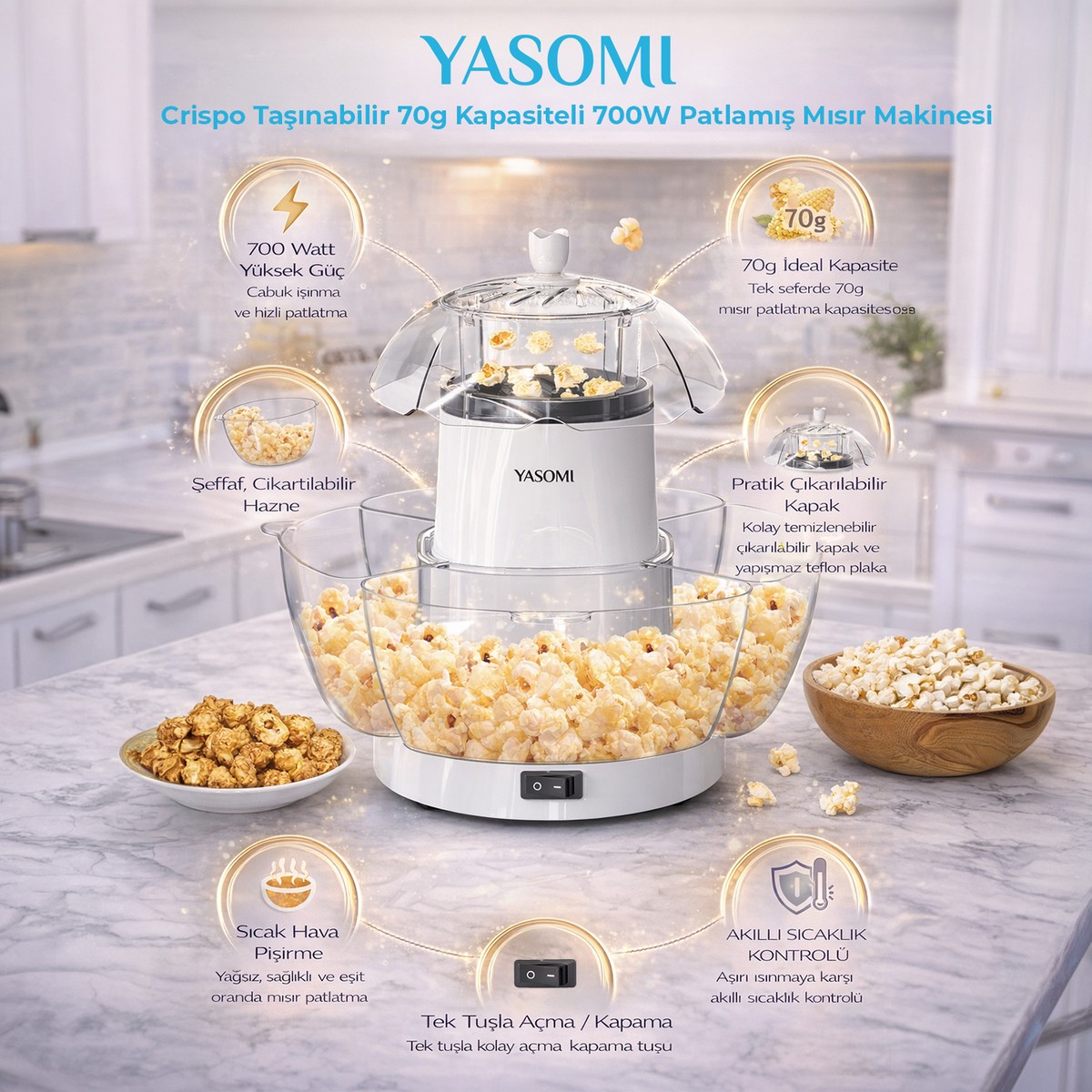 Yasomi%20Crispo%20Taşınabilir%2070G%20Kapasiteli%20700W%20Patlamış%20Mısır%20makinesi