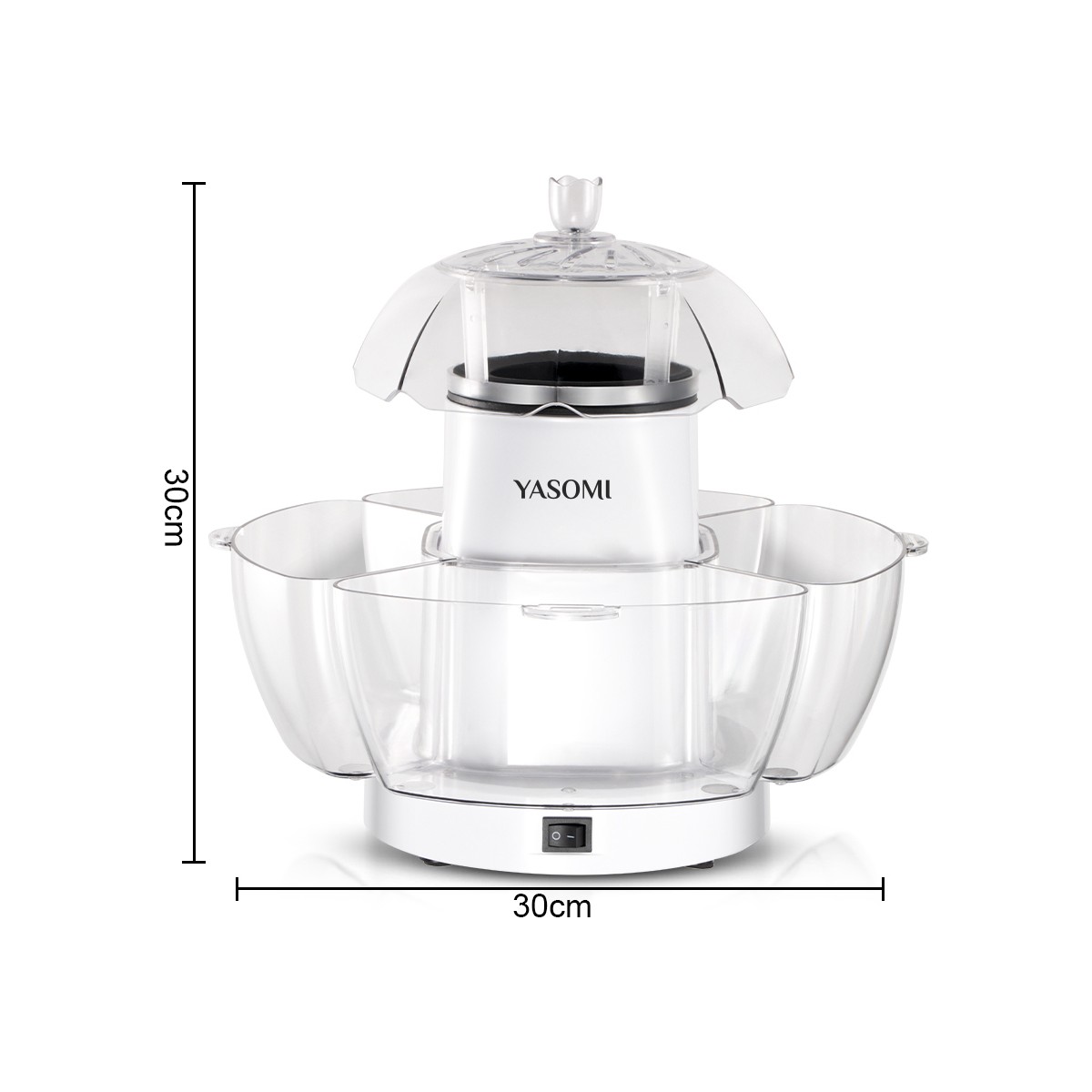 Yasomi%20Crispo%20Taşınabilir%2070G%20Kapasiteli%20700W%20Patlamış%20Mısır%20makinesi