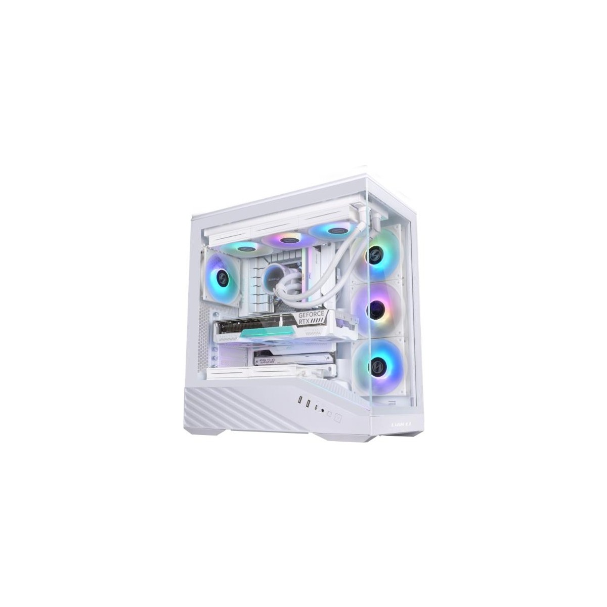 Lian%20Li%20Vector%20V100R%20G99.V100RW.00%20Argb%20Fanlı%20Beyaz%20E-Atx%20Oyuncu%20Kasası