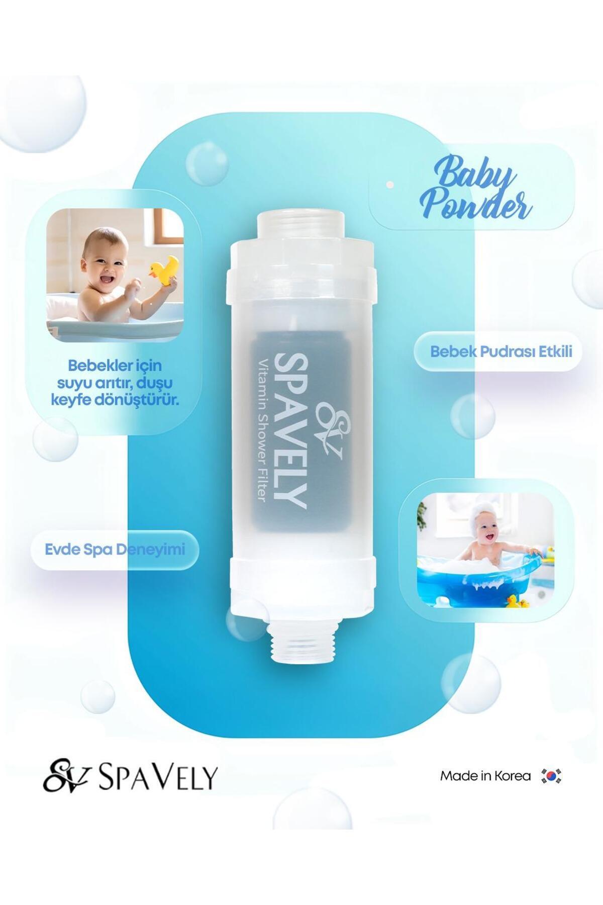 Spavely%20Bebek%20Pudrası%20Duş%20Başlığı%20Filtresi%20Arıtması%20Güney%20Kore%20Menşei%20Klor%20Kireç%20Karşıtı%20Hoş%20Kokulu%20150%20gr