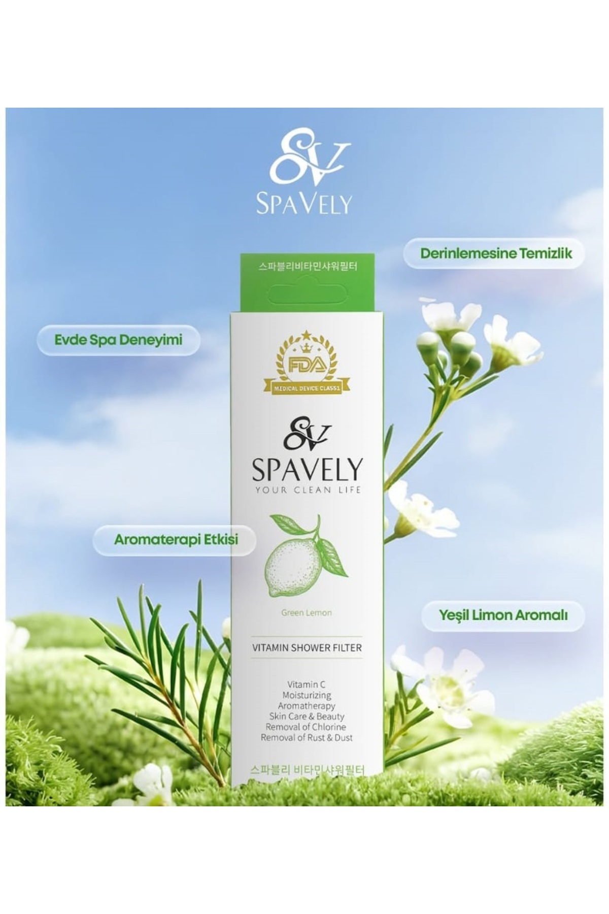Spavely%20Yeşil%20Limon%20Duş%20Başlığı%20Filtresi%20Arıtması%20Güney%20Kore%20Menşei%20Klor%20Kireç%20Karşıtı%20Hoş%20Kokulu%20150%20gr