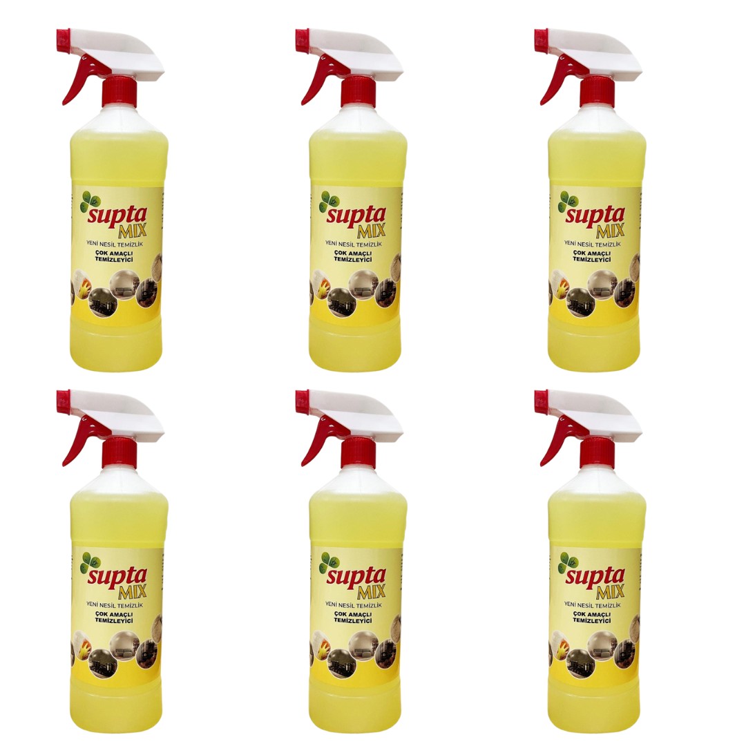 Supta%20Mix%20Deri%20Kumaş%20Halı%20Araç%20Mutfak%20ve%20Genel%20Temizlik%20Ürünü%201%20LT%206%20Adet
