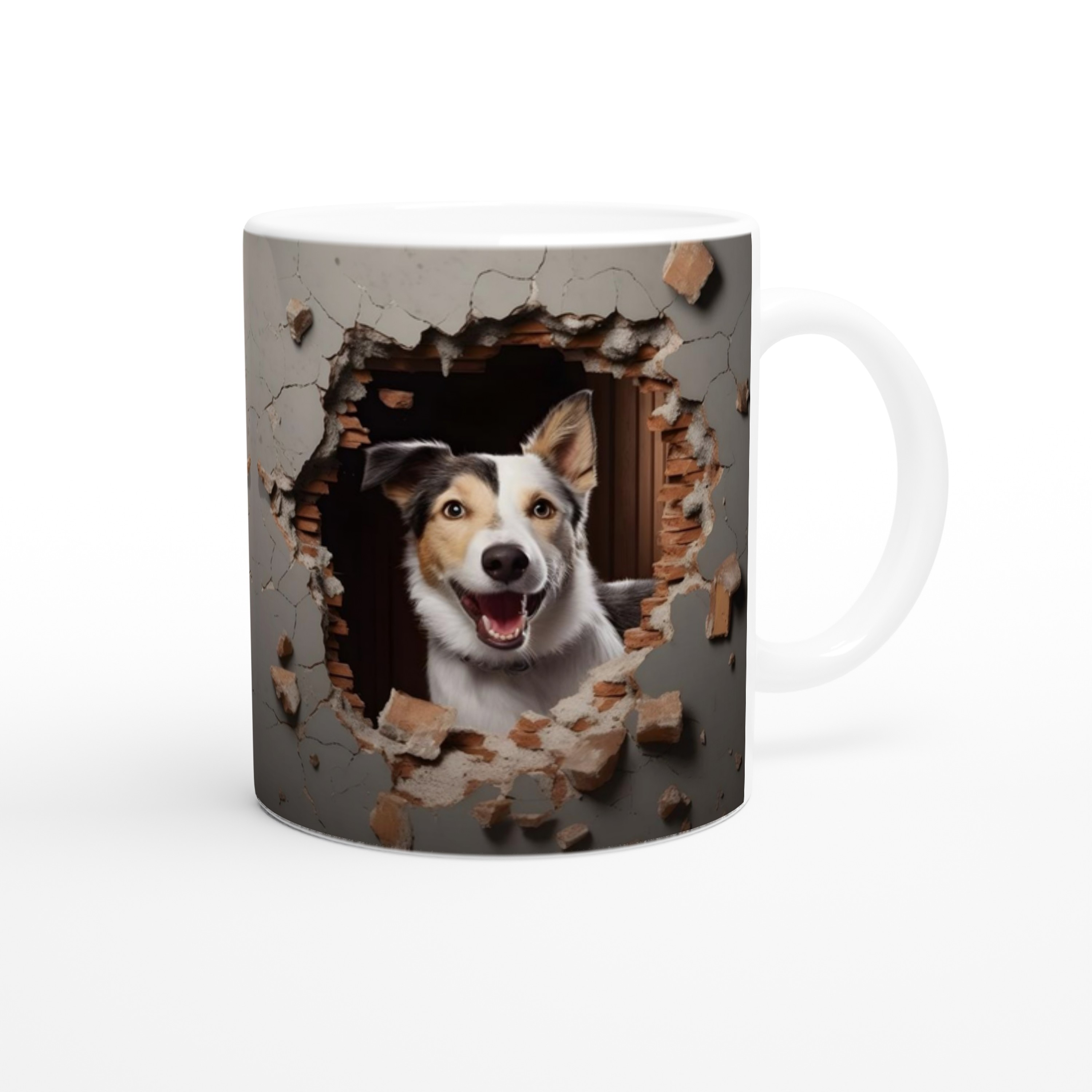 Kırık%20Duvar%20Arkasından%20Bakan%20Neşeli%20Köpek%20Kupa%20Bardak