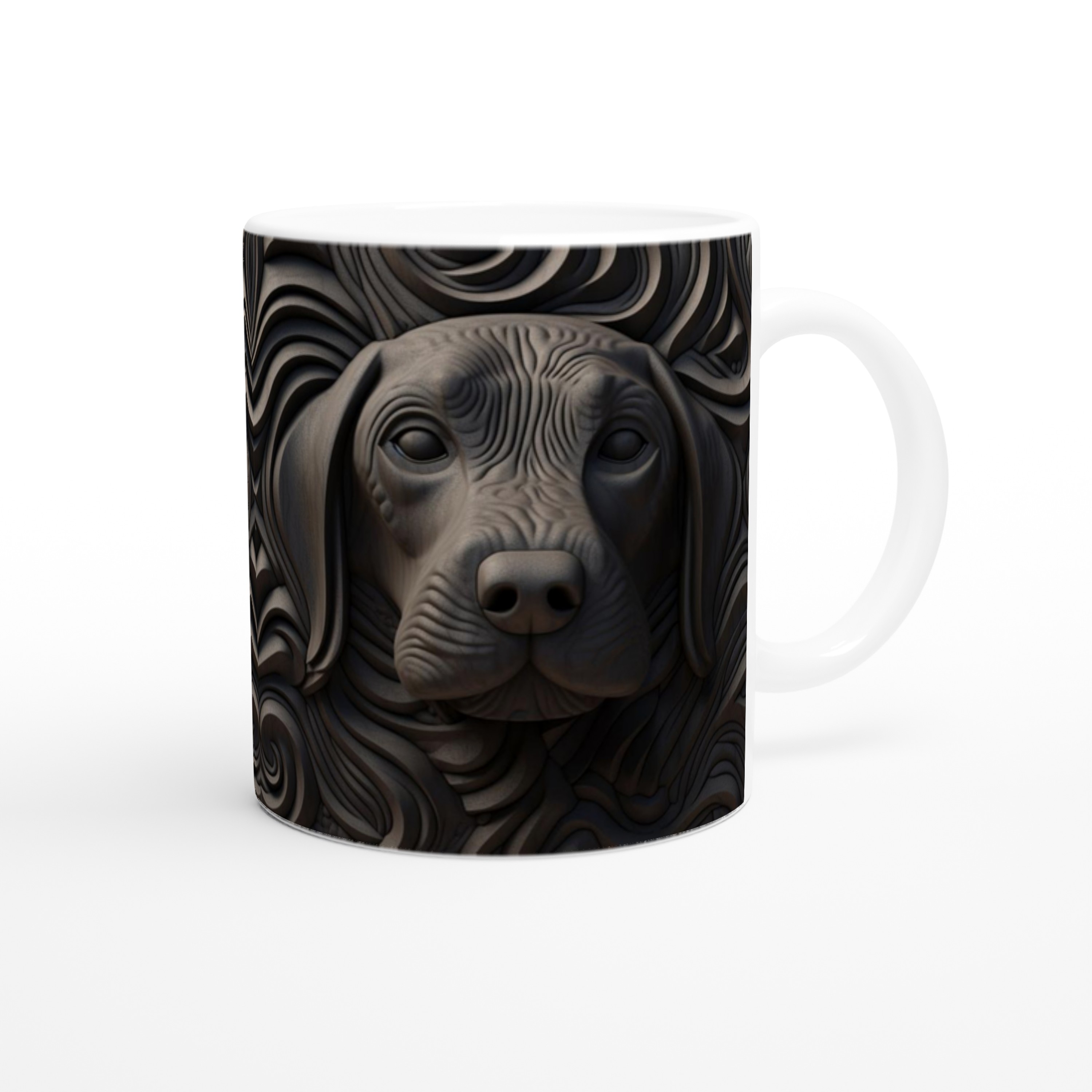 Oyma%20Stil%20Siyah%20Köpek%20Kupa%20Bardak