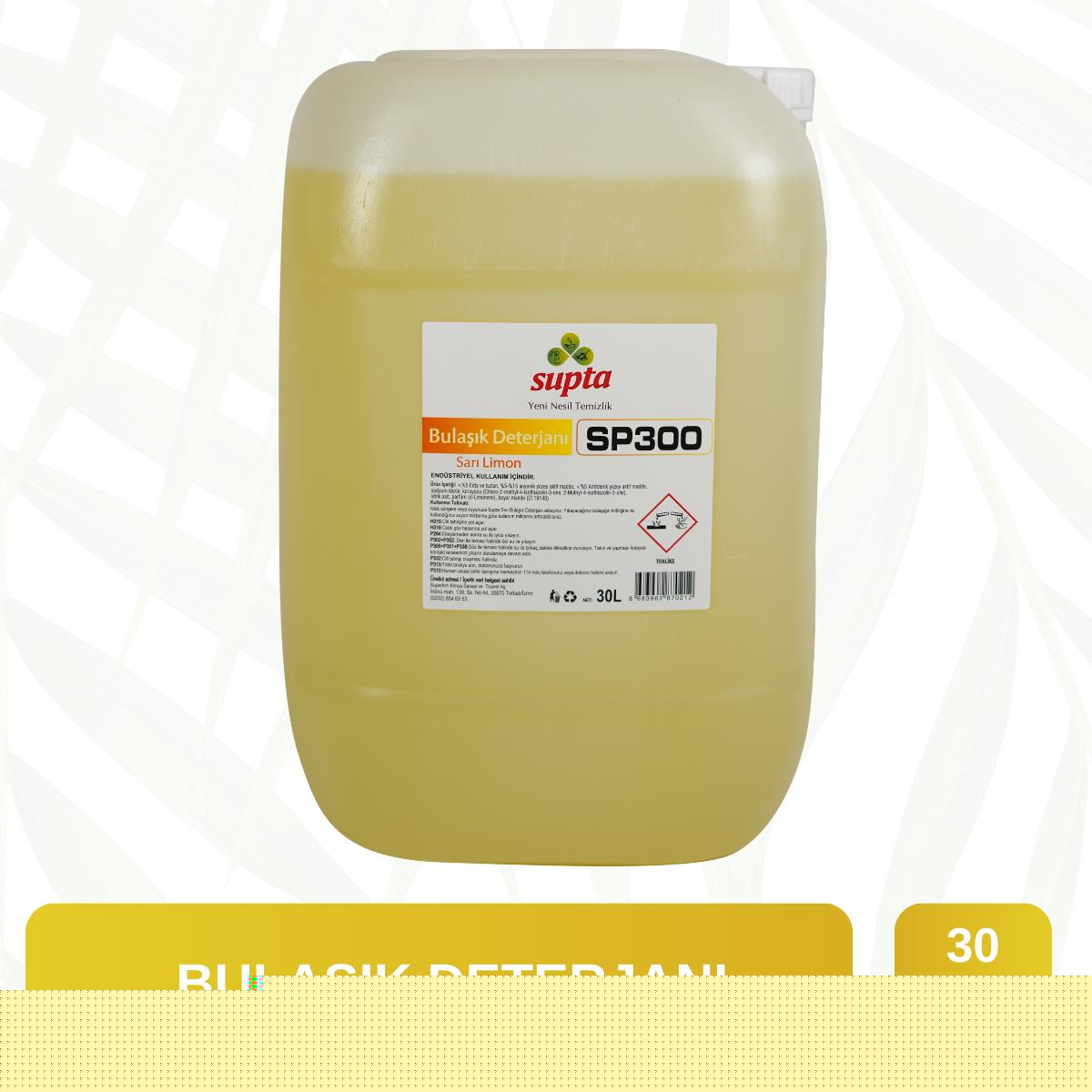 Supta%20Sıvı%20Bulaşık%20Deterjanı%20Limon%20Kokulu%2030%20LT