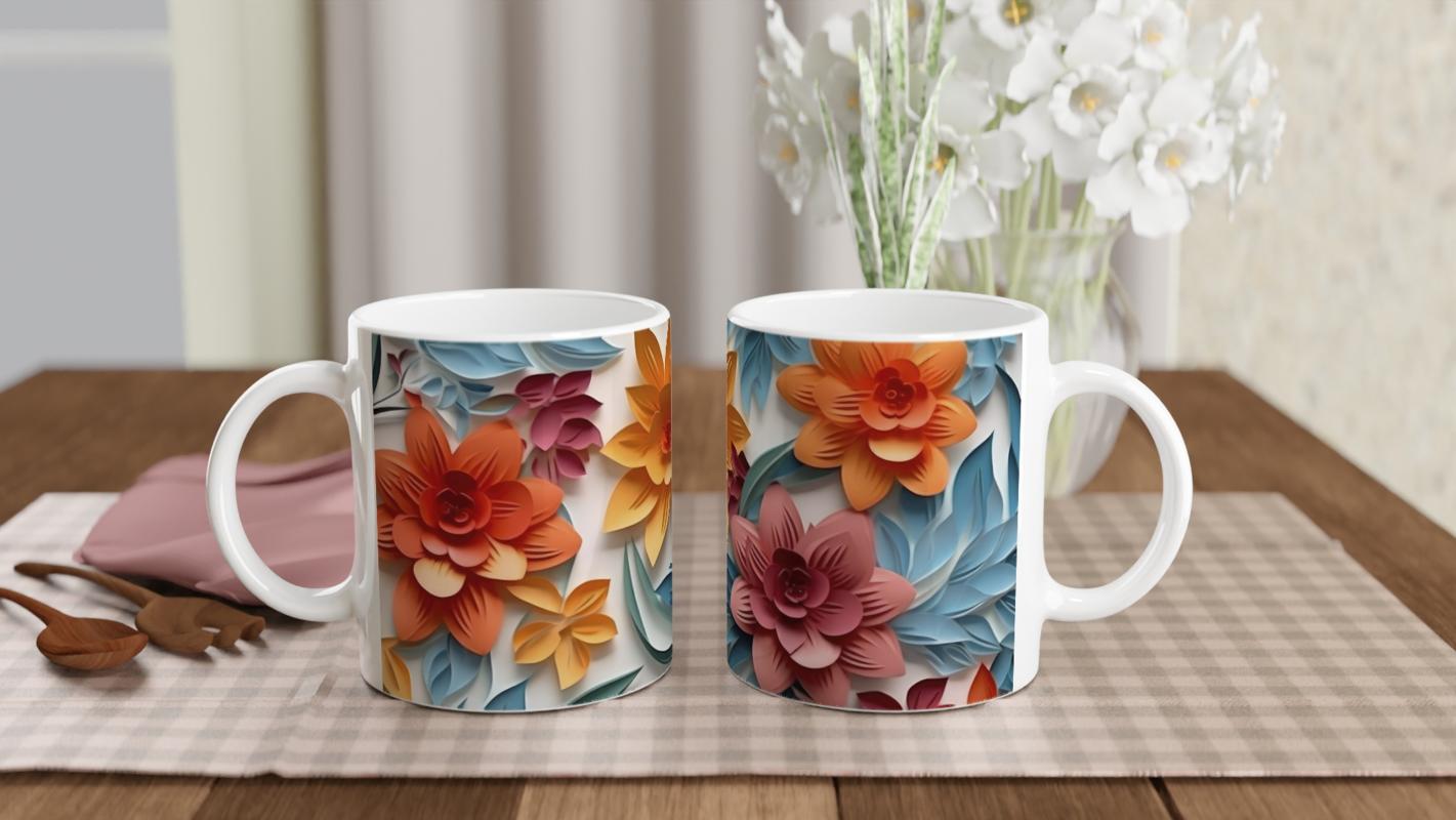 Pastel%20Kesitli%20Canlı%20Çiçek%20Desenli%20Kupa%20Bardak