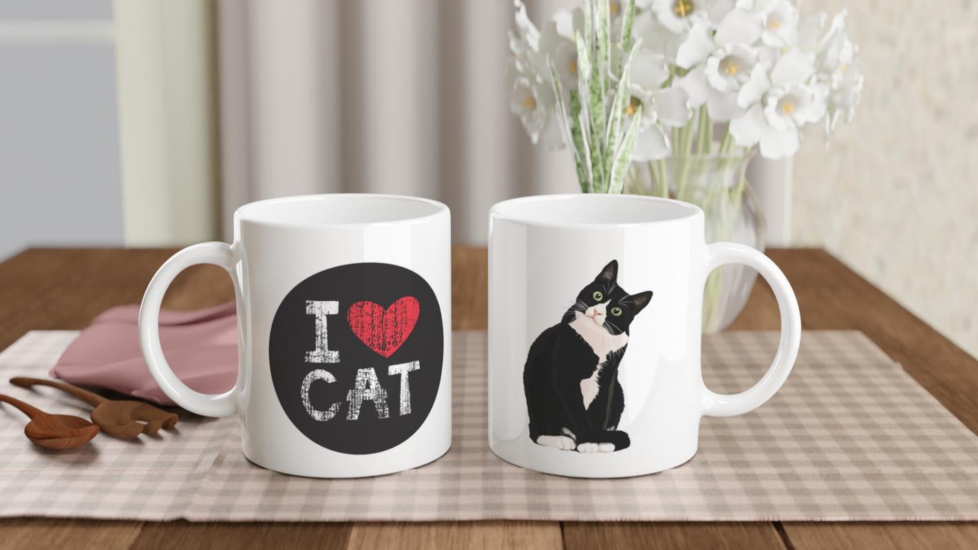 I%20Love%20Cat%20Yazılı%20Siyah-Beyaz%20Kedi%20Temalı%20Baskılı%20Kupa%20Bardak