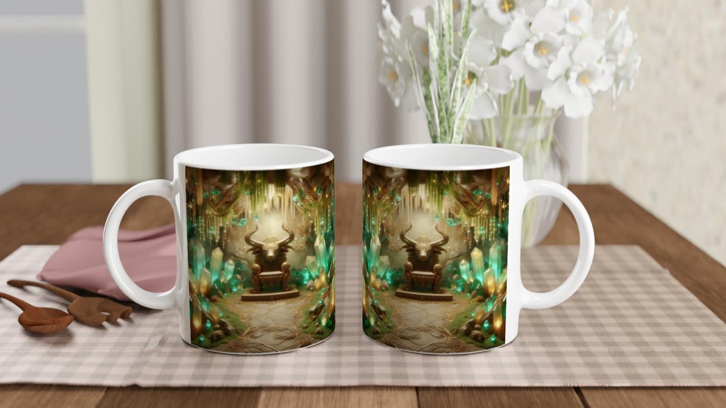 Boğa%20Burcu%20Baskılı%20Kahve%20Kupası%20-%20Büyülü%20Kristal%20Mağarası%20Temalı%20Vs2