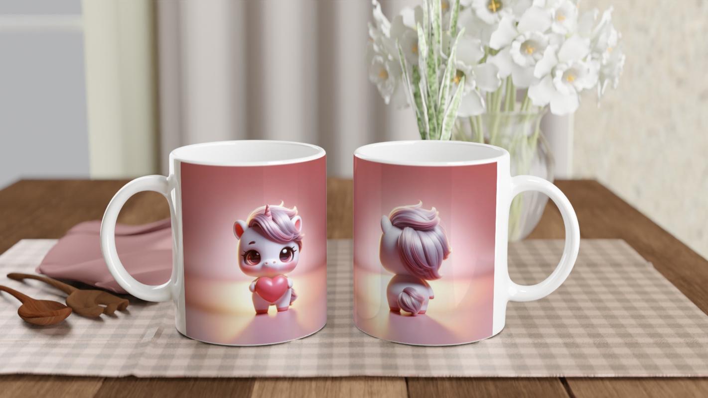 Kalp%20Tutan%20Sevimli%20Unicorn%20Temalı%20Baskılı%20Kupa%20Bardak