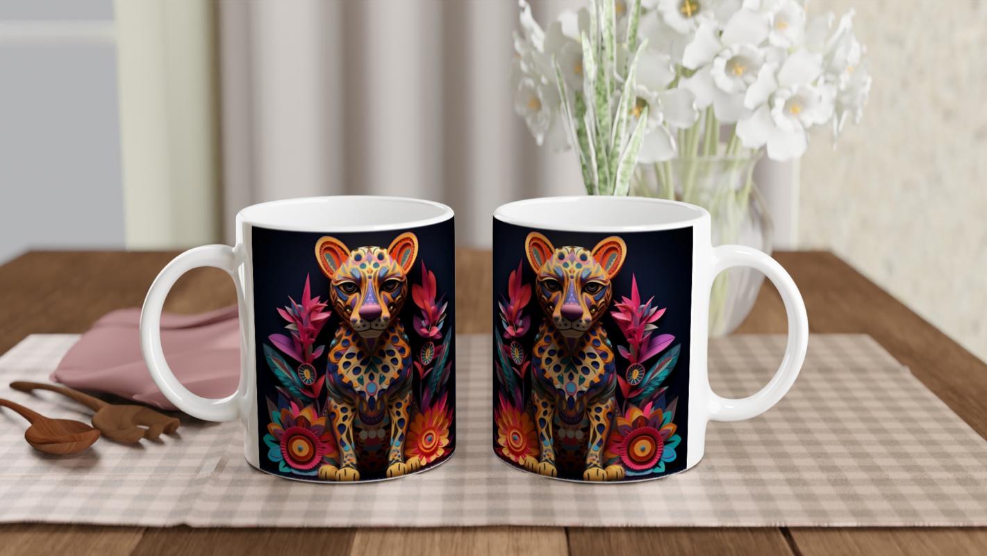 Renkli%20Leopar%20Çiçek%20Bahçesi%20Kupa%20Bardak