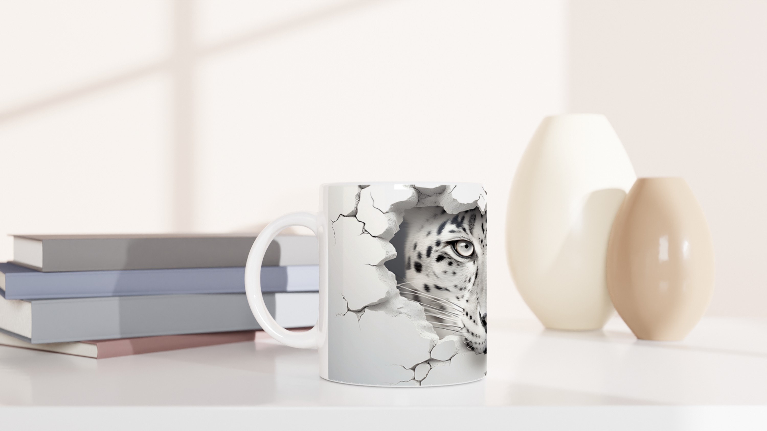 Buz%20Gibi%20Bakışlı%20Kar%20Leoparı%20Desenli%20Baskılı%20Kupa%20Bardak