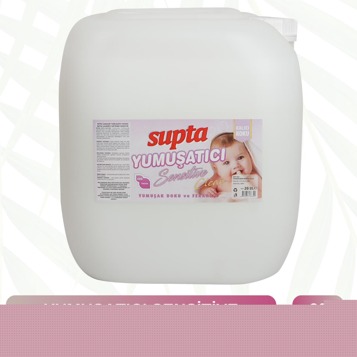 Supta%20Çamaşır%20Yumuşatıcı%20Sensitive%20Kokulu%2020%20LT