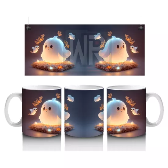 Sihirli Işıklarla Parlayan Hayalet – Hediyelik Kahve Kupası