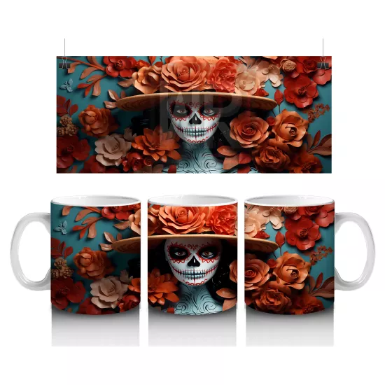 Turuncu Şapkalı Mavi Ruh – Hediyelik Kahve Kupası