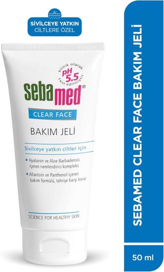Sebamed Sivilceye Yatkın Ciltler için Etkili Hyalüronik Asit İçerikli Nemlendirici Etkili Bakım Jeli 50 ml