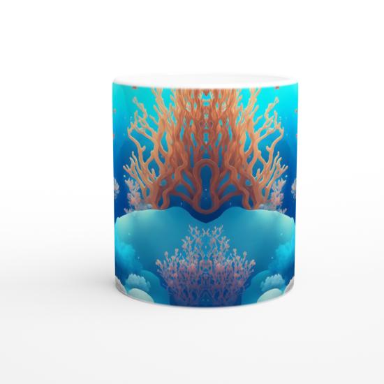 Mercan Ormanında Sessizlik Kupa Bardak