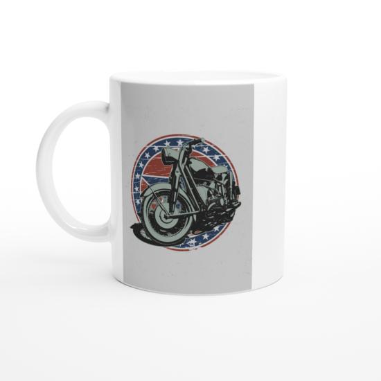 Amerikan Ruhuyla Klasik Motosiklet Kupa Bardak