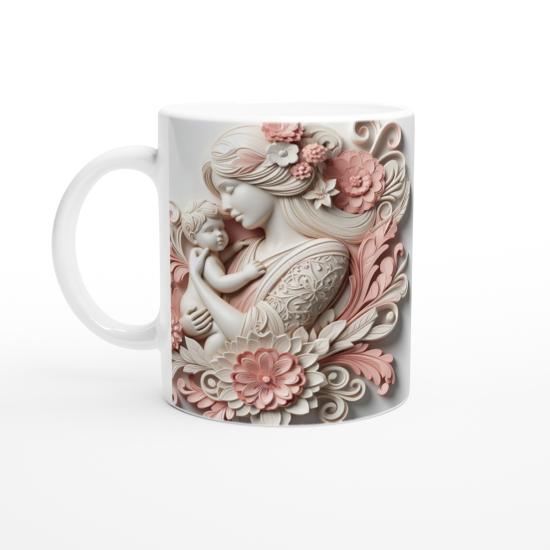 Sakin Bir Dokunuş Anneler Günü Kupa Bardak