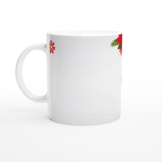 Renkli Çiçek Bahçesi Temalı Kupa Bardak