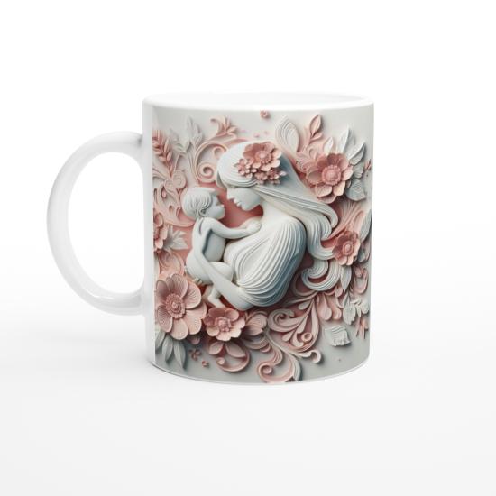 Anneye Uzanan Minik Eller Kupa Bardak